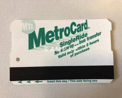 NewYork ニューヨーク MetroCard メトロカード 地下鉄バス10枚